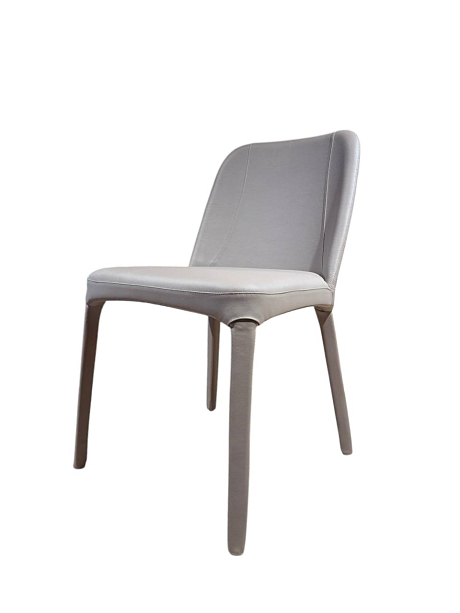 Стул WILMA, ecopelle ECP26 FANGO,(51x59x82H )